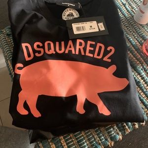 Dsquared2 D2 Pig Cool Fit Tee